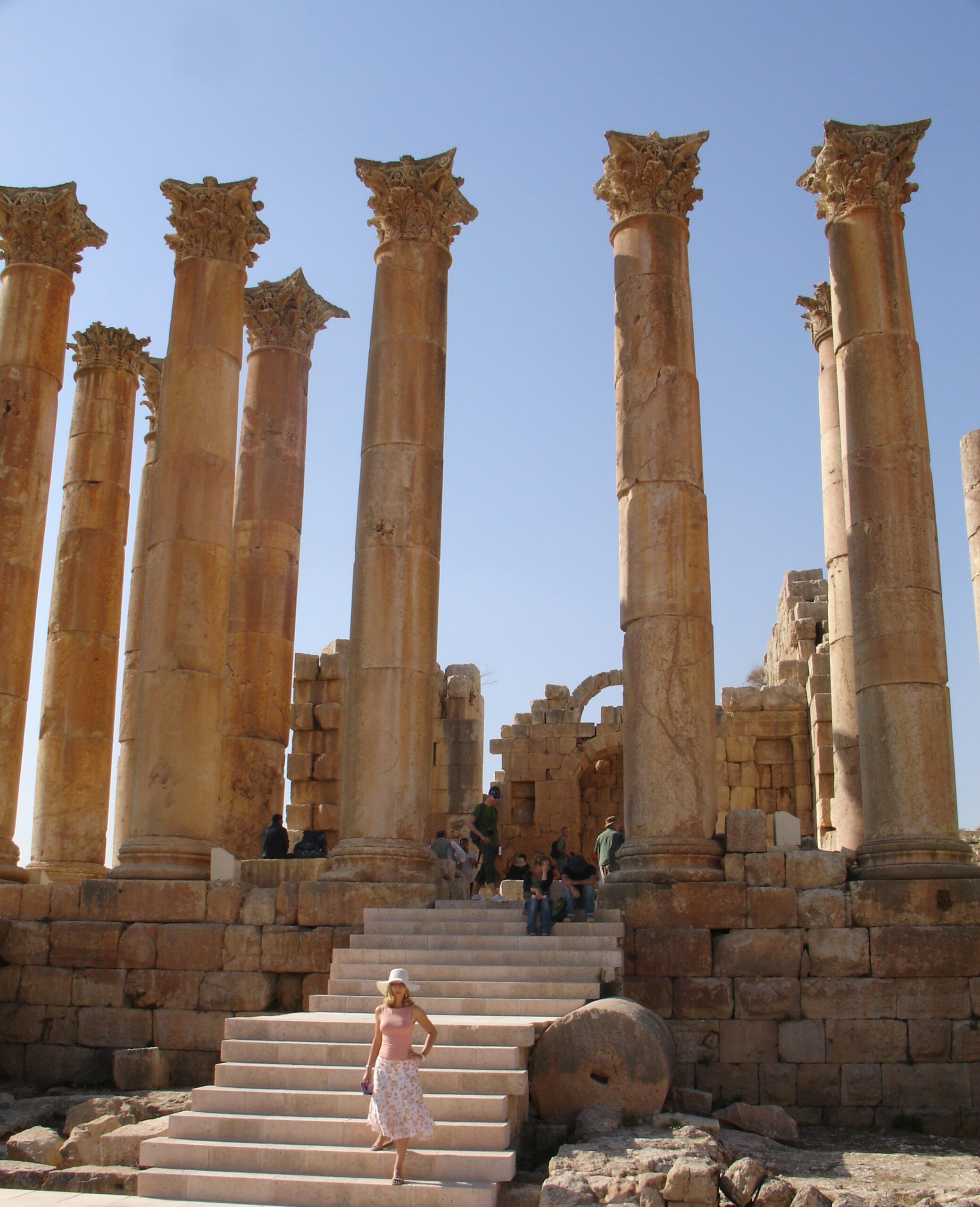 Jerash - Swiatynia Artemidy 3