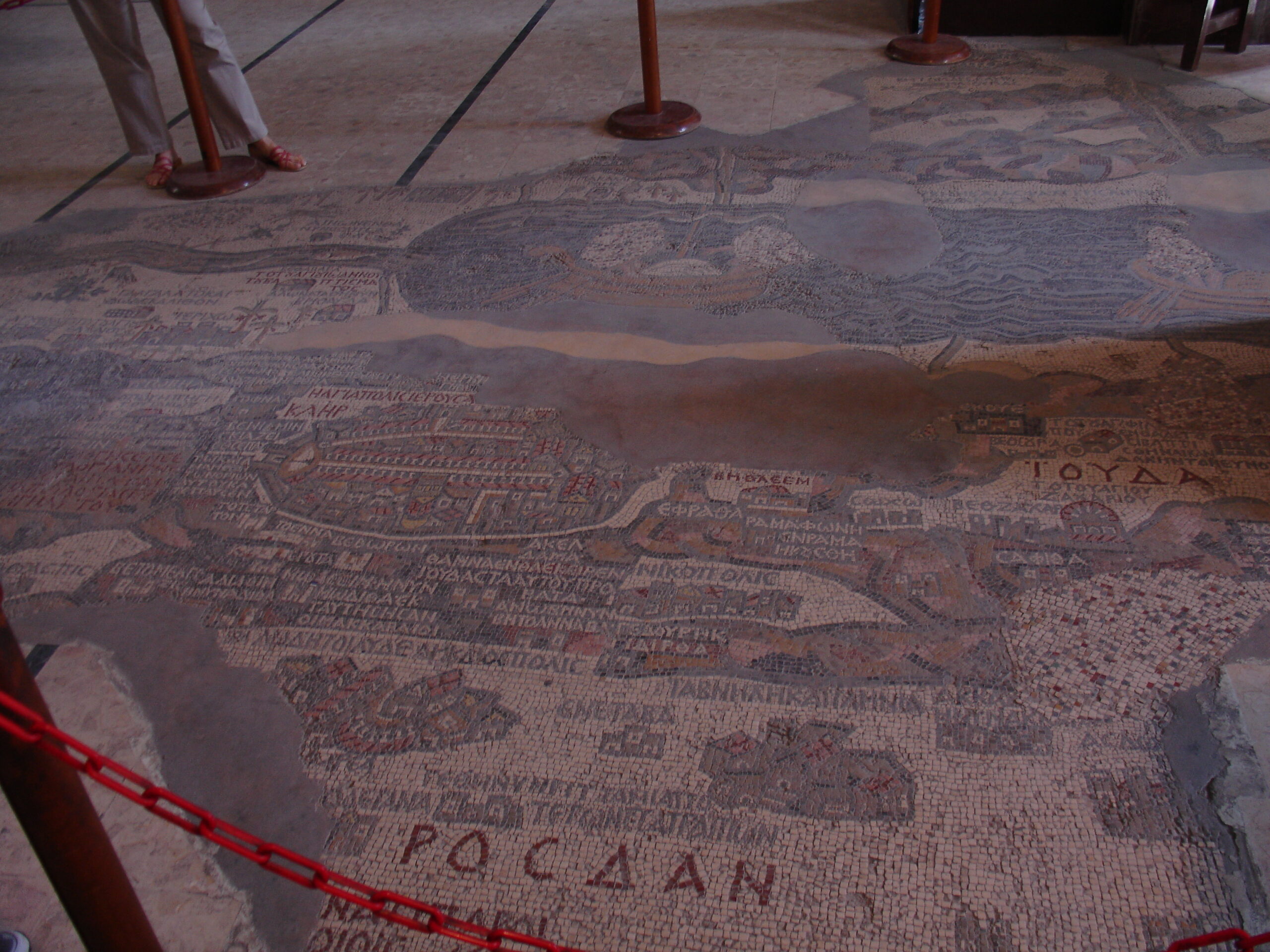 Madaba - Grecka cerkiew sw. Jerzego 4