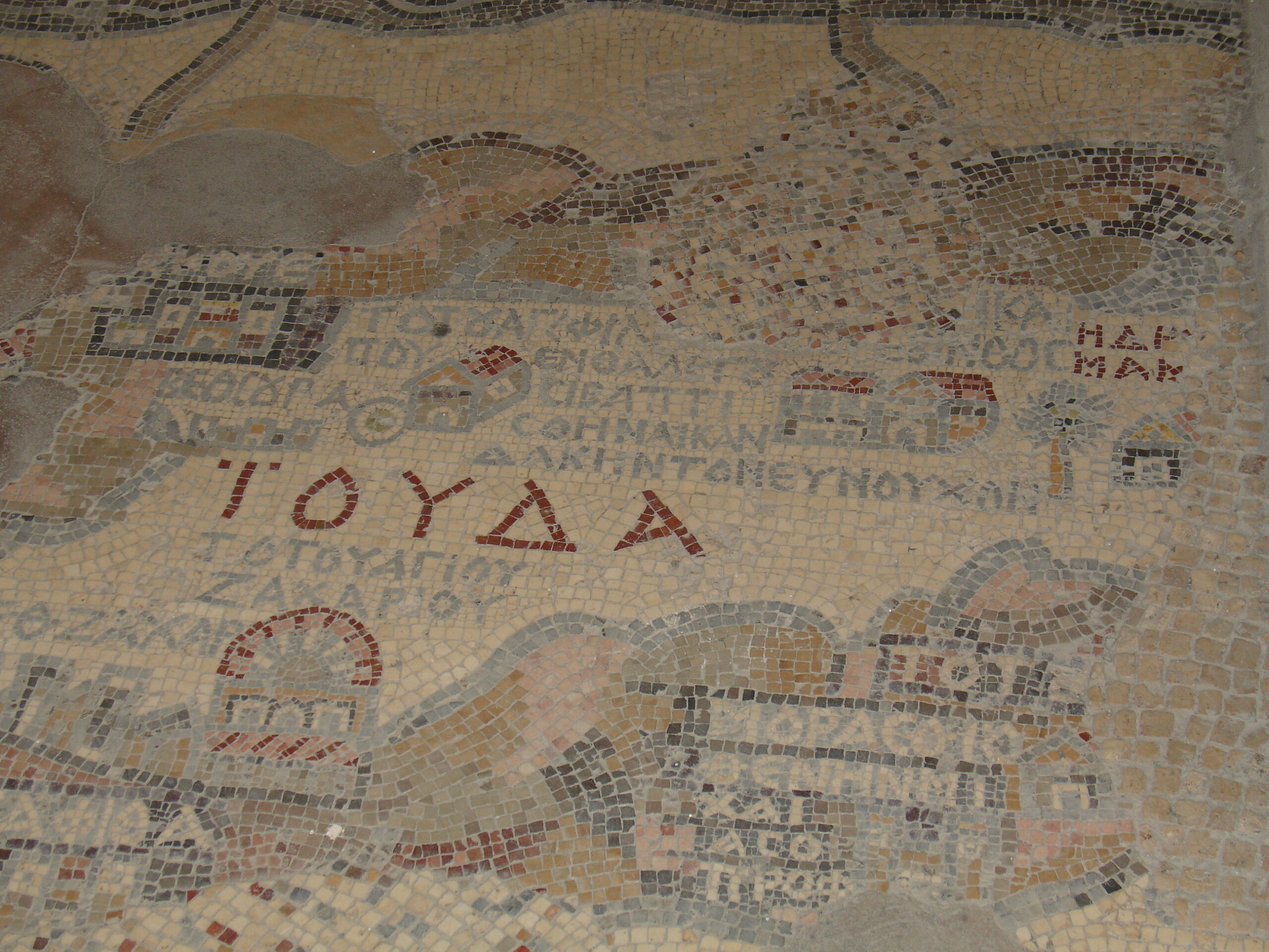 Madaba - Grecka cerkiew sw. Jerzego 8